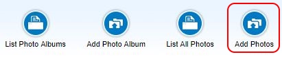 Click on Add Photo