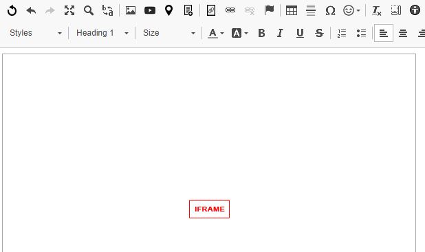 SiteApex Editor Google Maps iFrame